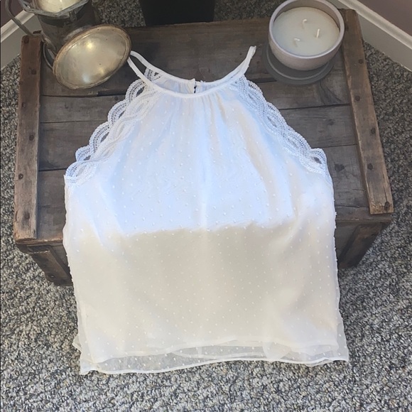 Francesca's Collections Tops - Francesca’s Collection white tank